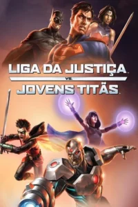 liga da justica vs jovens titas