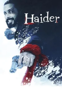 Homem barbudo com rosto intenso e cachecol vermelho,segurando pedra e pistola. Cenário nevado,fundo escuro. Clima tenso e frio.