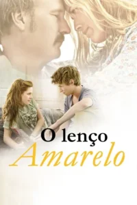 Pôster:jovem casal senta-se próximo,olhando-se. Acima,um casal mais velho,translúcido,testa a testa. Atmosfera suave e romântica.