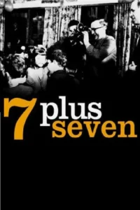 Pôster: Foto em P&B de uma festa. Um adulto filma jovens com câmera entre cortinas. Clima documental.