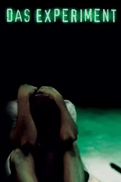 Uma pessoa em angústia, curvada com as mãos na cabeça, silhueta em ambiente escuro com brilho verde perturbador ao fundo.