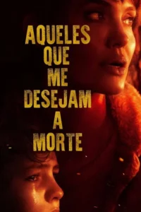 Close-up de uma mulher e um menino,ambos com rostos tensos,iluminados por uma luz laranja-avermelhada. O menino tem uma lágrima no rosto. Clima de perigo.