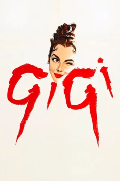 Rosto de mulher morena, piscando e sorrindo, com coque e acessório de lua. Letras vermelhas de pincelada a envolvem, criando um clima alegre.