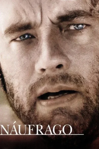 Um close-up intenso do rosto de um homem barbudo e exausto, com olhos azuis e boca levemente aberta. Testa franzida, clima de angústia.