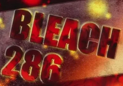 Letreiro inclinado com texto estilizado vermelho metálico e número 286, sobre fundo escuro com luzes quentes e brilhos.