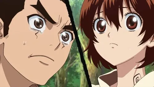 Dr. Stone – T01E06:Duas Nações do Mundo de Pedra 1 Dr. Stone – T01E06:Duas Nações do Mundo de Pedra