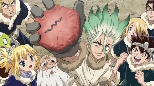 Dr. Stone – T01E23:Onda de Ciência 1 Dr. Stone – T01E23:Onda de Ciência