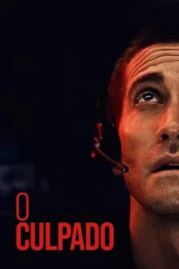 Rosto de homem com headset e expressão aflita, iluminado por luz vermelha forte contra fundo escuro.