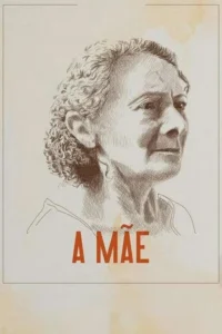 Esboço sépia de busto de mulher idosa, com cabelos ondulados e rosto marcado, olhando à direita em tom reflexivo.
