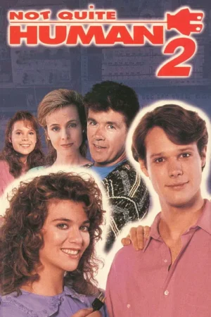 Cinco pessoas, de jovens a adultos, sorriem em um pôster com fundo tecnológico. Uma mulher segura um plug elétrico. Atmosfera leve.