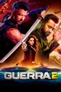 Três protagonistas:dois homens intensos,um com espada,outro com soqueiras;uma mulher com pistola. Cena de ação com explosões e jet skis. Clima de guerra.