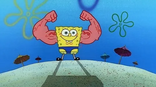 Bob Esponja Calça Quadrada – T01E22: Bob Músculo Calça Cheia 1 Bob Esponja Calça Quadrada – T01E22: Bob Músculo Calça Cheia