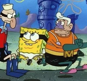 Bob Esponja Calça Quadrada – T01E41: Homem Sereia e o Mexilhãozinho II