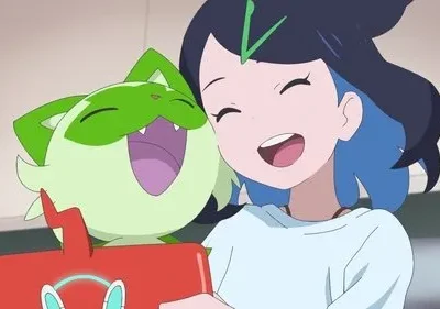 A Série Pokémon: Horizontes – T01E03: Com certeza! Porque Sprigatito está comigo!