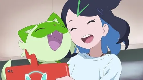 A Série Pokémon: Horizontes – T01E03: Com certeza! Porque Sprigatito está comigo!