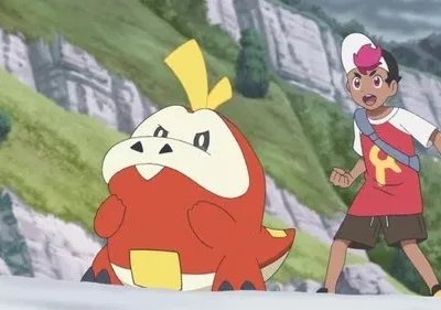 A Série Pokémon: Horizontes – T01E05: Achei você, Fuecoco!