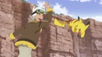 A Série Pokémon: Horizontes – T01E35: Uma dupla intensa, Friede e Cap!