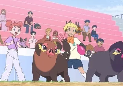 A Série Pokémon: Horizontes – T01E36: Missão: Encontrar um parceiro para Oinkologne!