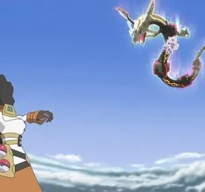 A Série Pokémon: Horizontes – T01E44: O plano pra pegar Rayquaza