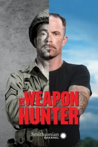 Homem com rosto e corpo divididos. Esquerda: soldado cinza, fundo de parede. Direita: homem moderno colorido, tatuado, céu azul.