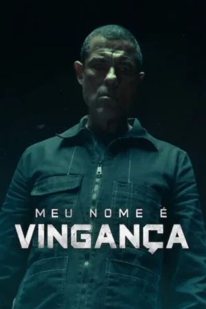 Homem de meia-idade, com olhar sombrio e sério, veste jaqueta escura. Iluminação dramática em fundo escuro cria um clima tenso.