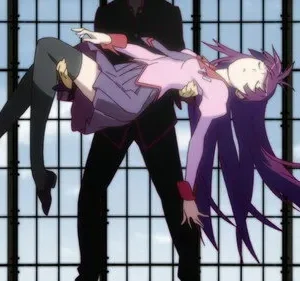 Monogatari – T01E01: Hitage Crab 1